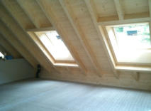 Dachfenster mit Futter Neubau Reigoldswil - NM Holzbau GmbH Titterten Baselland
