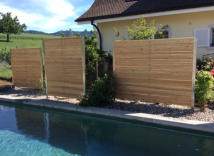 Sichtschutzwand Garten Liestal Baselland - NM Holzbau GmbH Titterten Baselland
